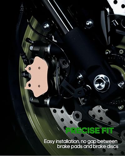 Miniatura 5 de SCITOO Pastillas de freno sinterizadas aptas para varilla 08-12Road 06-11 Night 06-12 Street 09-12 Tri 05-12 V