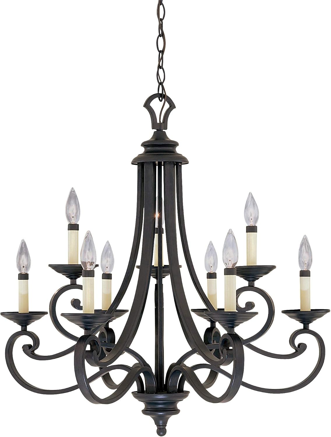 🔥 Hоt Dеаlѕ Designers Fountain 9039-NI Barcelona 9-Light Chandelier, Natural Iron