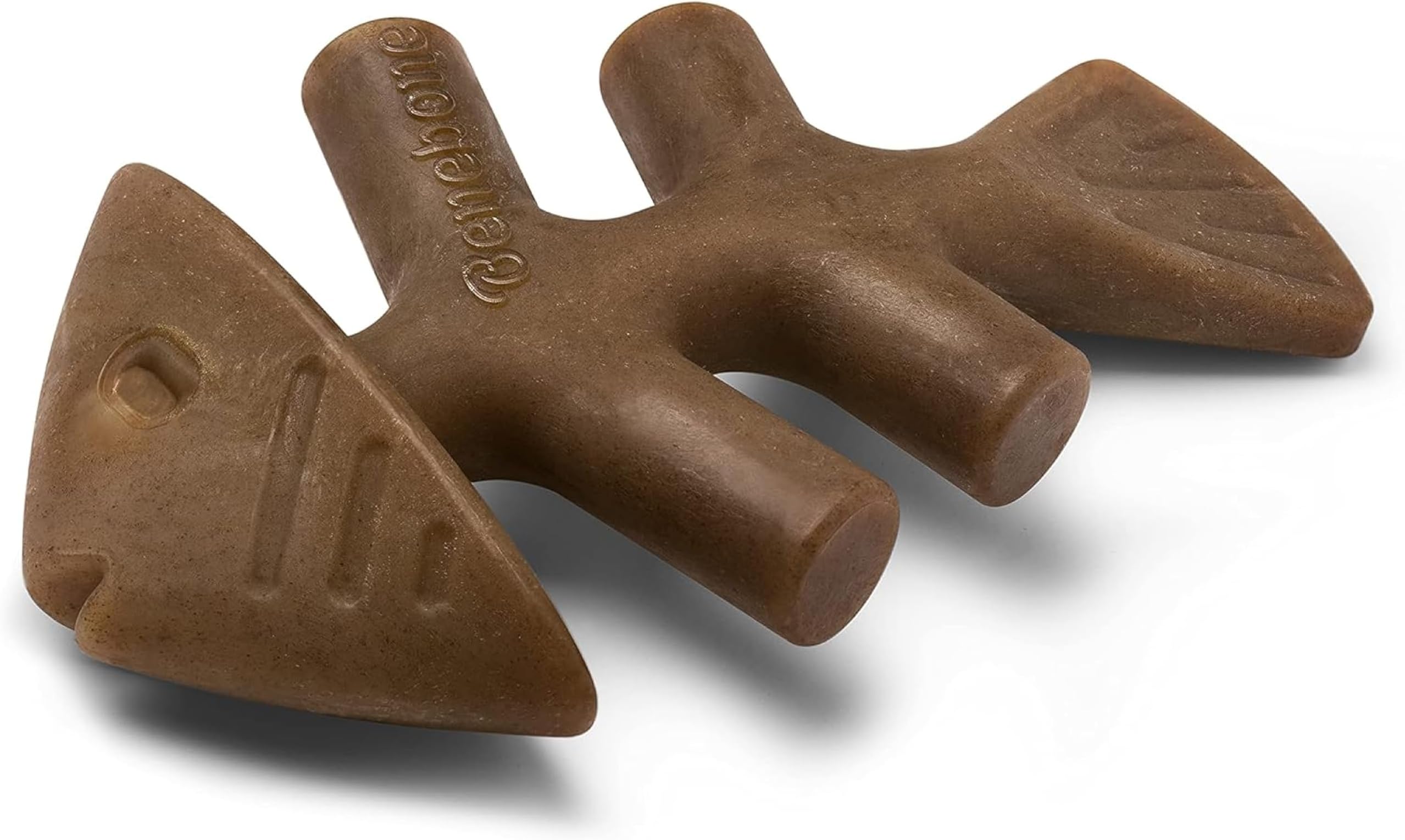 Benebone Indestructible Fishbone Dog Chew Toy for Aggressive Chewers, Long Lasting Tough Boredom Breaker for Dogs, Real Jack Salmon Flavour, For Medium Dogs, Made in the USA