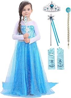 Princess Costume Princess Dresses for Girls Dress up Fancy Halloween Christmas for Toddler
