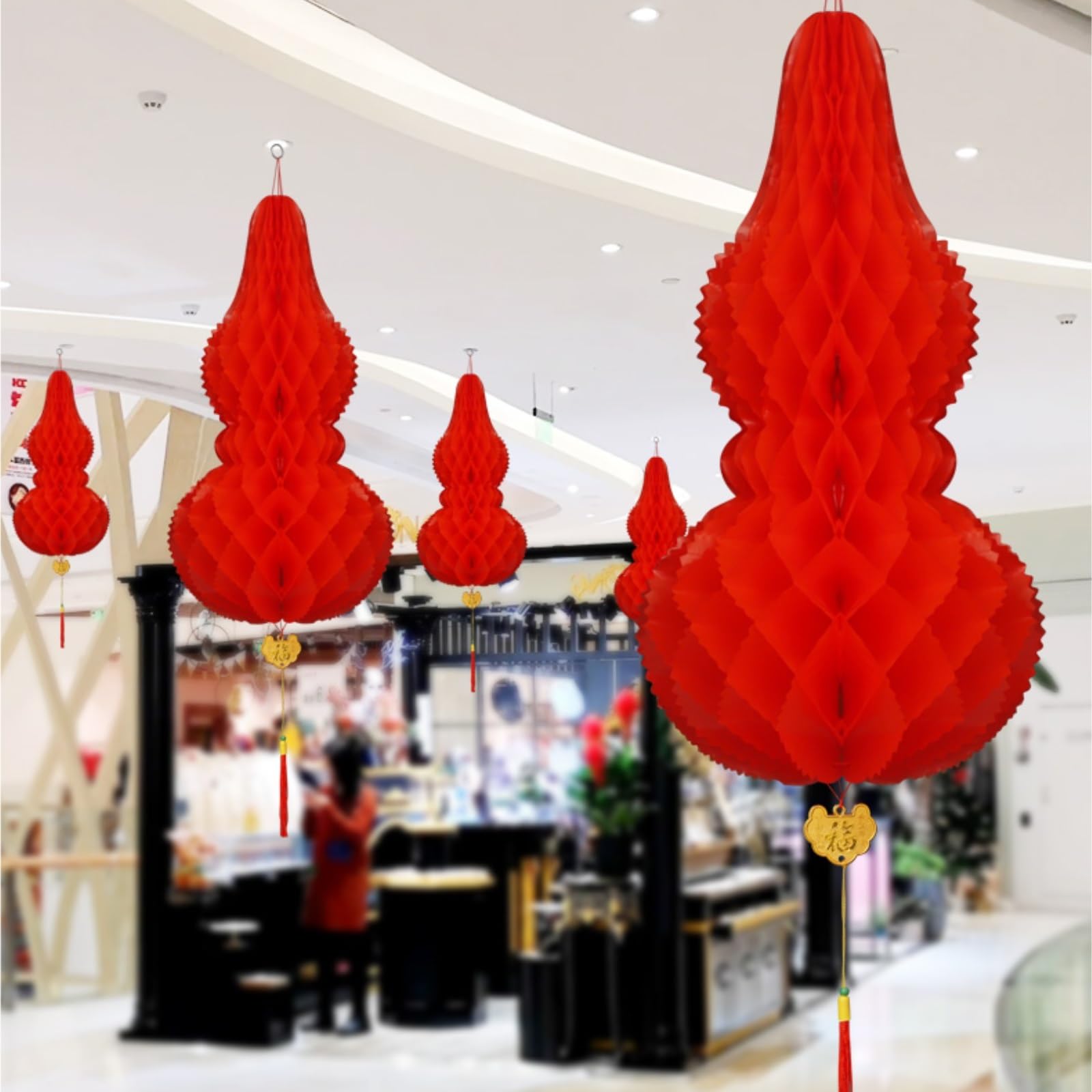 Wiosenna Latarnia Festiwalowa, 10 Szt. Papierowych Lampionów Z Dyni, Wiosennych Ozdób Na Wesele, Wystrój Domu Przyjęcie(47cm)