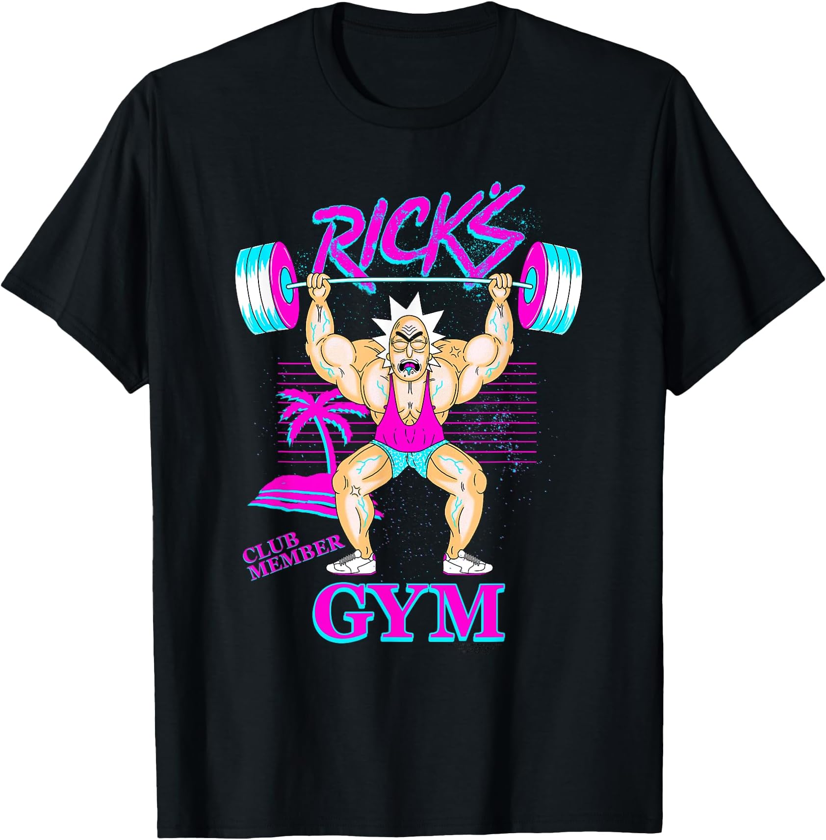 adidas rick and morty t shirt
