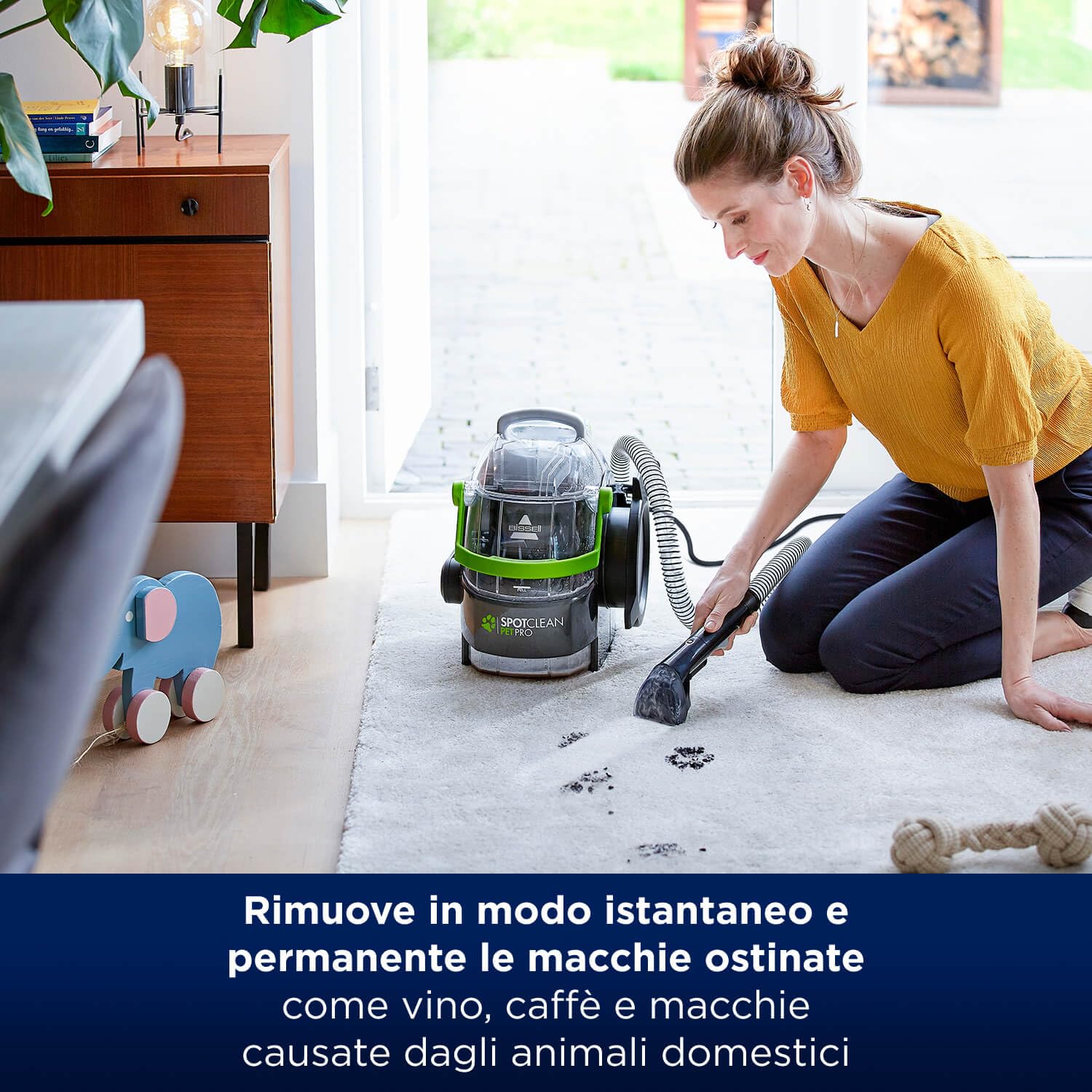 BISSELL® Spot & Stain Pet Pro Oxy | Solución de limpieza para limpiadores de alfombras portátiles BISSELL® SpotClean | Para usar en moquetas, tapicerías, alfombras e interiores de automóviles 20343