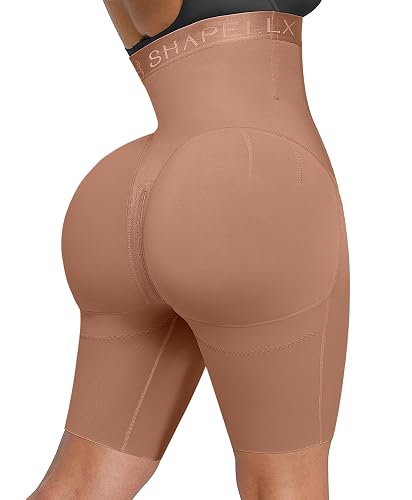 SHAPELLX High Waist Butt Lifting Tummy Control Shapewear Shorts