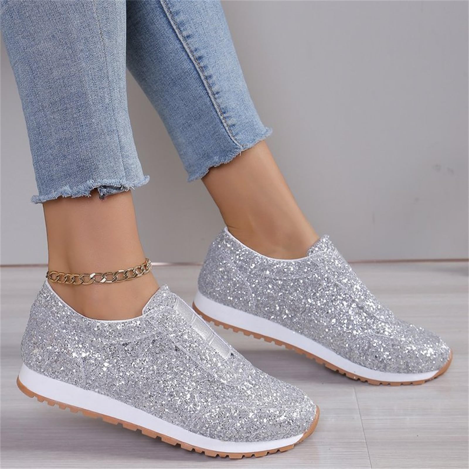 Scarpe Ginnastica Donna Traspiranti Sneakers Donna Eleganti Comode | Scarpe Ginnastica in Tomaia Maglia per Passeggiata Invernale Sneakers Ragazza Leggerezza Assoluta Tessuto Sintetico