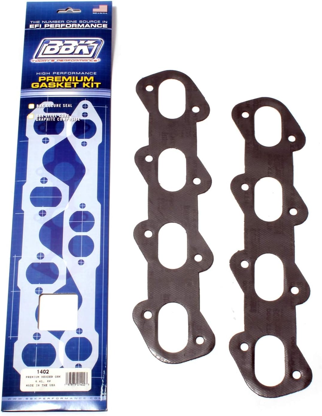 BBK 1402 Premium Exhaust Header Gaskets Set for Ford 4.6L, 5.4L - 4 Valve