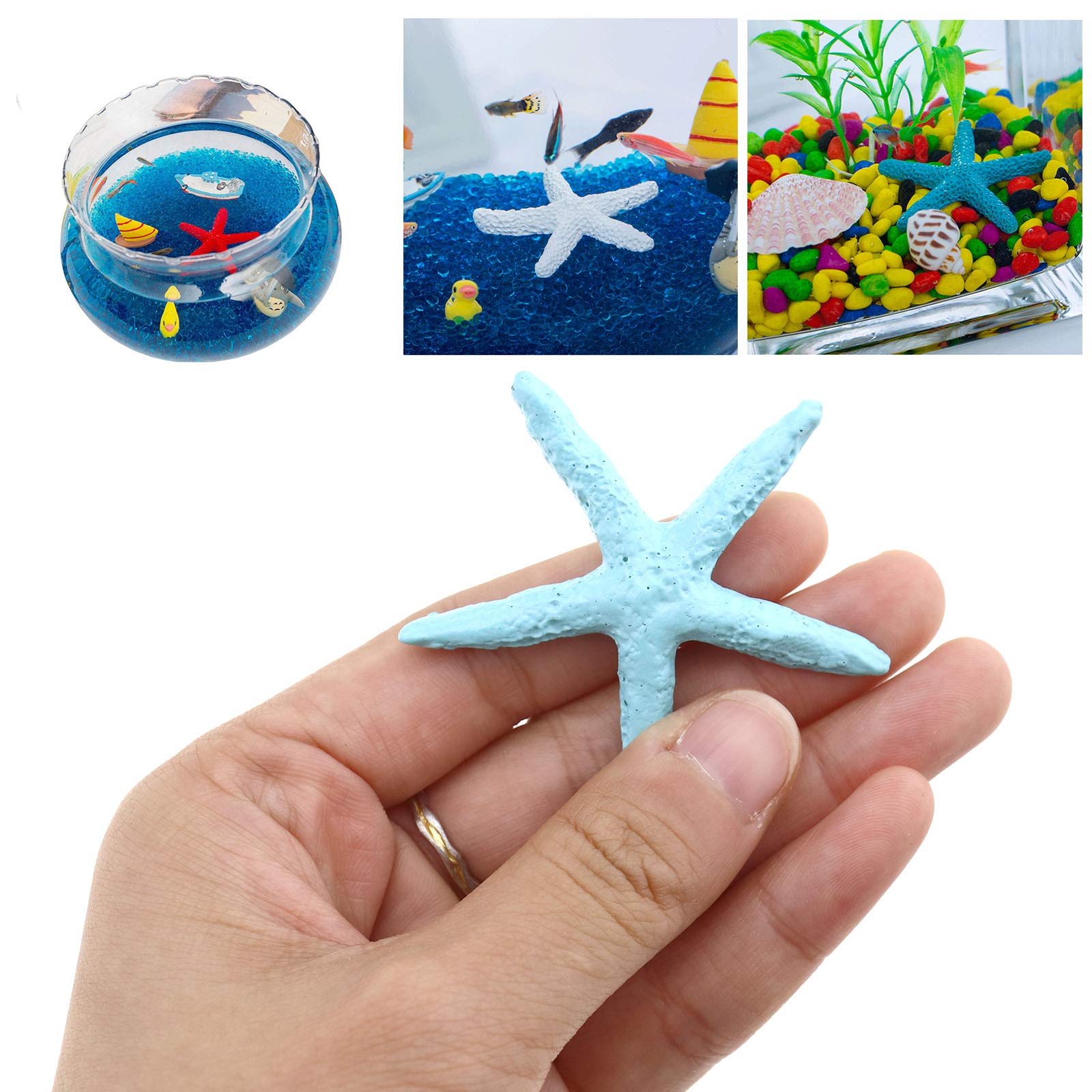 15 Stelle Marine In Resina Bianca - Decorazioni Per Matrimoni, Casa E Fai-Da-Te - Foto 12