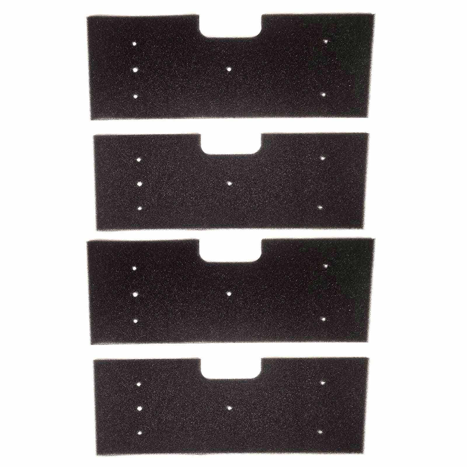 Kalttoy 2 / 4Pieces Washable Lint Washing Machine Filter Foam Filter for Maintaining Clean Laundry Environment Hand Washable Lint
