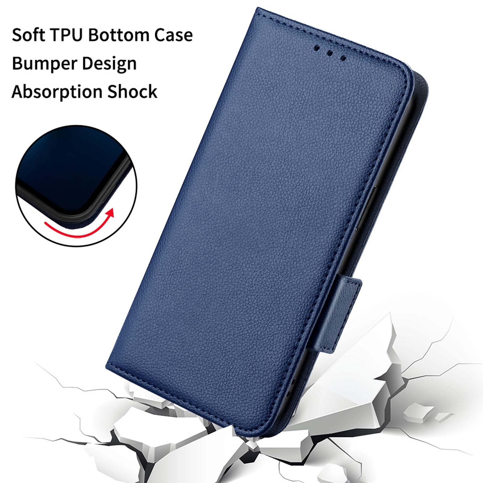 Cover per Oneplus Nord CE4 lite 5G, Custodia Portafoglio in Pelle Cover