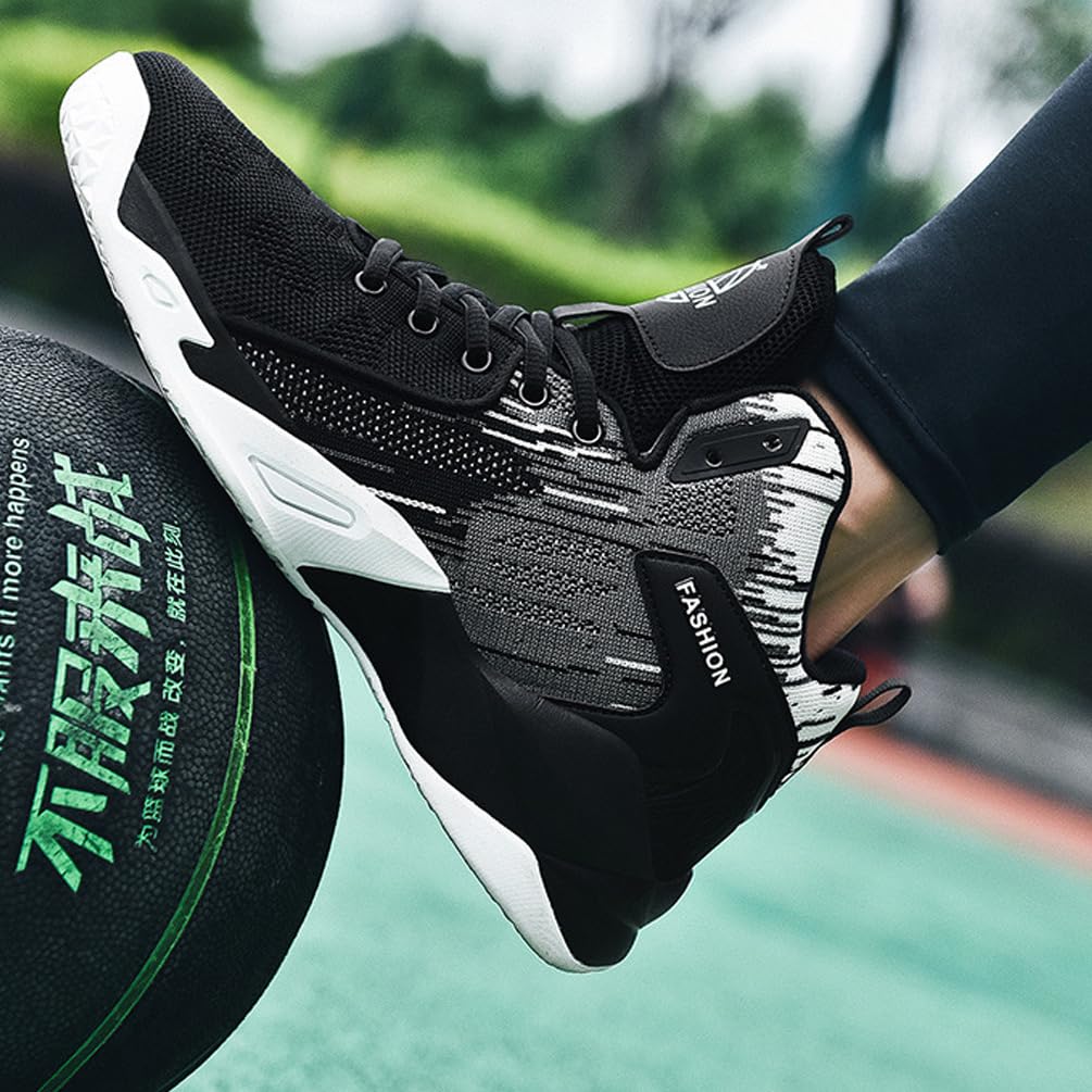 Zapatillas de Baloncesto para Hombre Zapatos de Baloncesto Aire Libre Antideslizantes Calzado de Baloncesto Hombre Masculino Deportivas Calzado