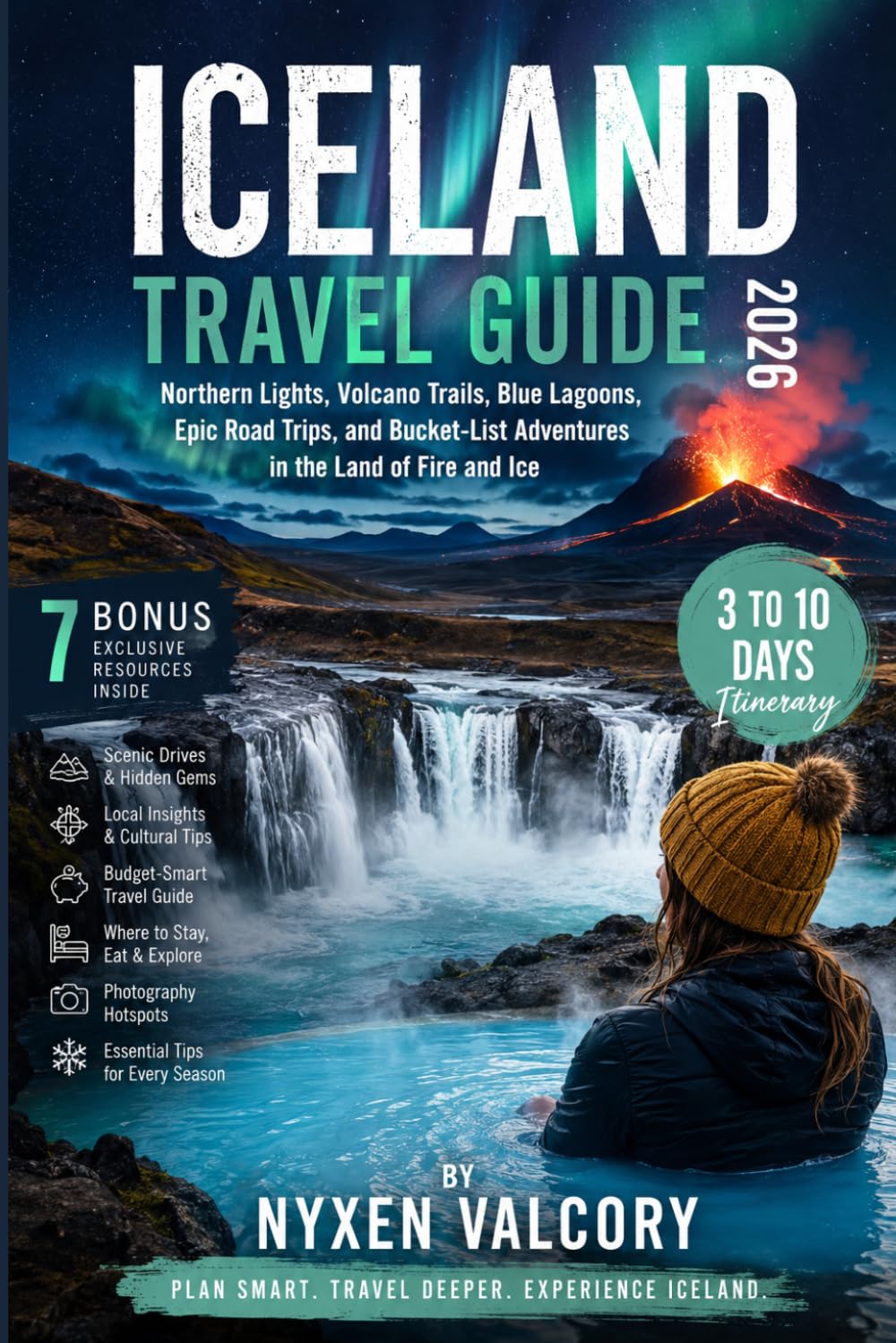 ICELAND TRAVEL GUIDE 2026: The First Timer's Complete Guide to Iceland. Aurora, Glaciers, Volcanoes and Money Saving Tips.