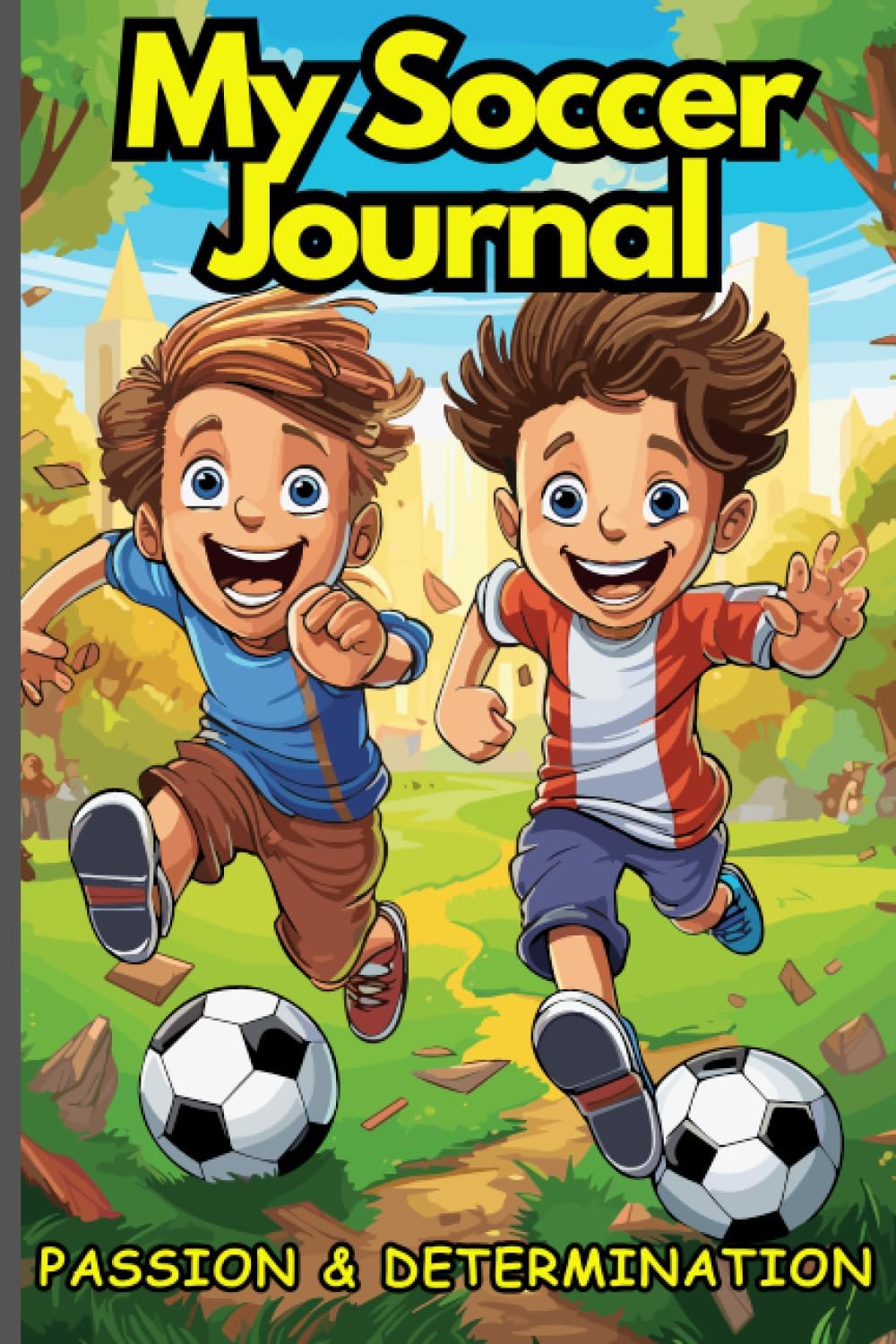 Independently published My Soccer Journal, Passion & Determination