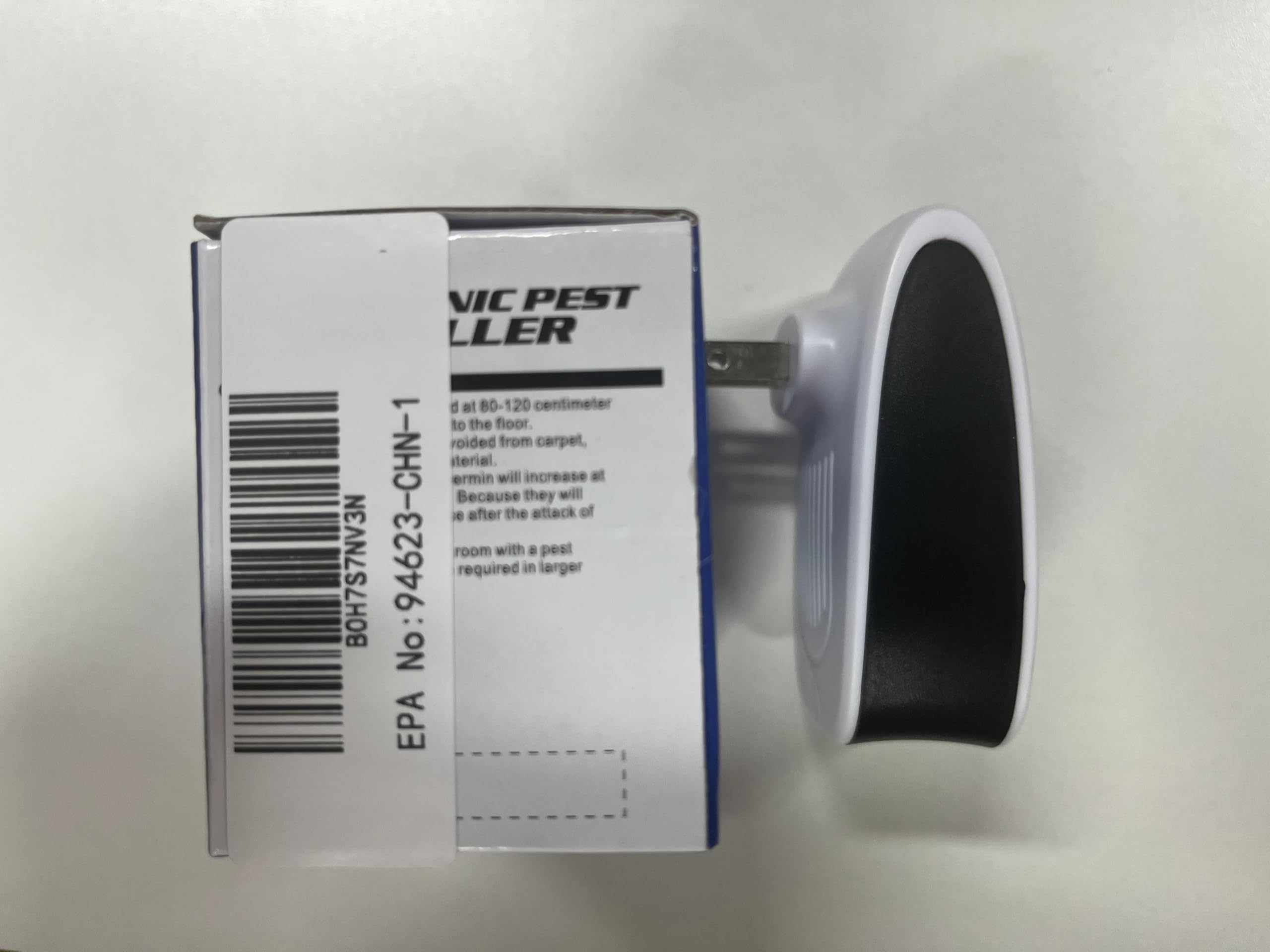 Repelente electrónico ultrasónico de control de plagas para cucarachas, roedores, ratones, insectos, arañas, repelente de ratones, repelente ultrasónico para el hogar, oficina, cocina (paquete de 10)