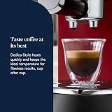 De'Longhi Dedica Style EC685R Traditional Pump Espresso Machine - Red - 3