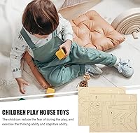 Vista 4 de Ipetboom 1 pieza de avión de madera, modelos de aviones de madera, rompecabezas creativos de manualidades, modelos de aviones, kit de manualidades