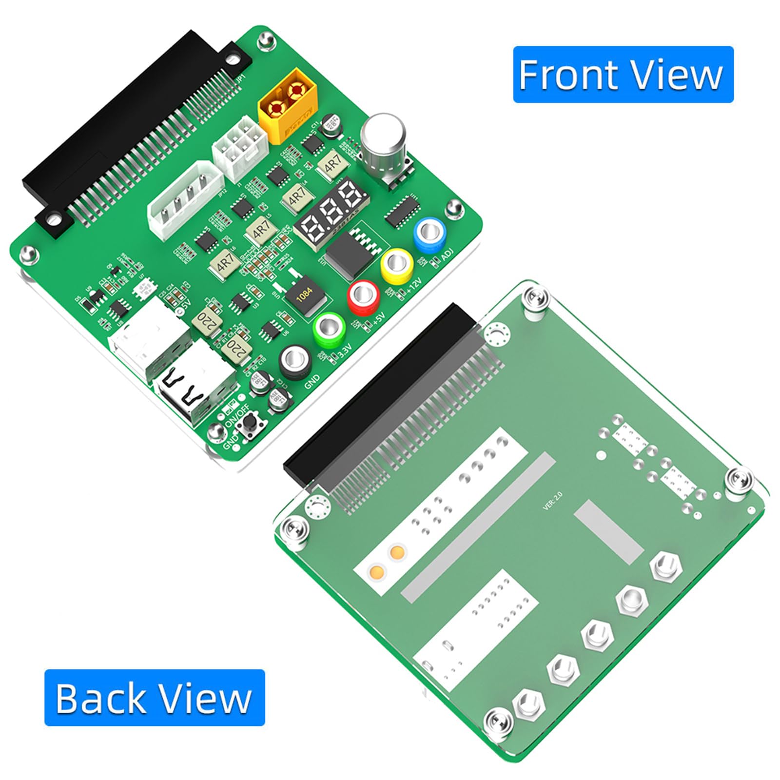Amazon.co.jp: マイニングブレークアウトボード 12 ポート 6Pin 電源