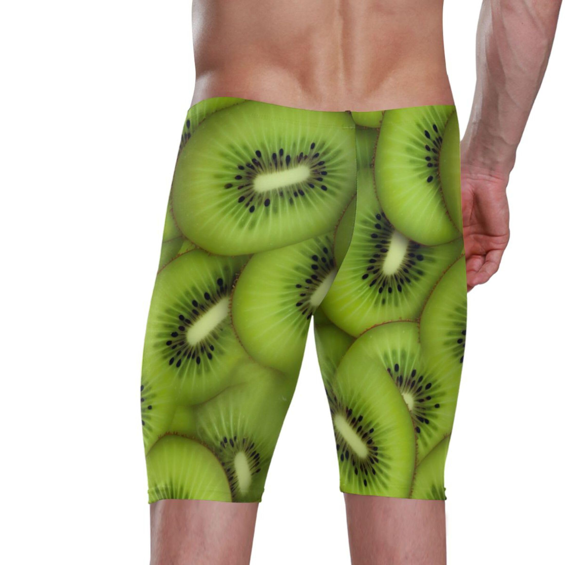 Kiwi Strange Fruit Men's Swim Jammers Racing & Training Swimsuit Fast, Flexible,Comfortable XXXL B0402191