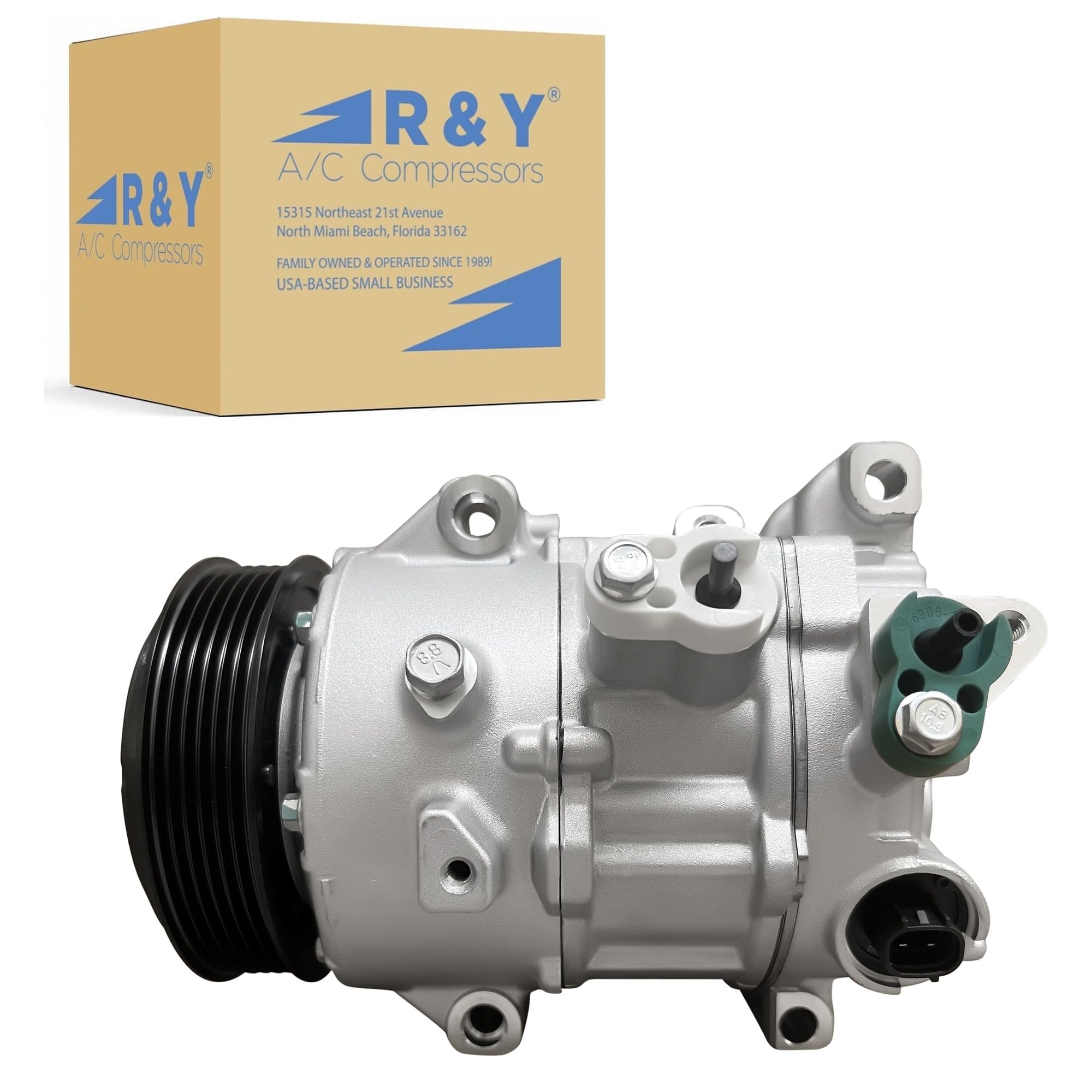 エアコン Re.Brand RYC AC Compressor AIH307 - Fits Toyota RAV4 2.5L (2013-2023