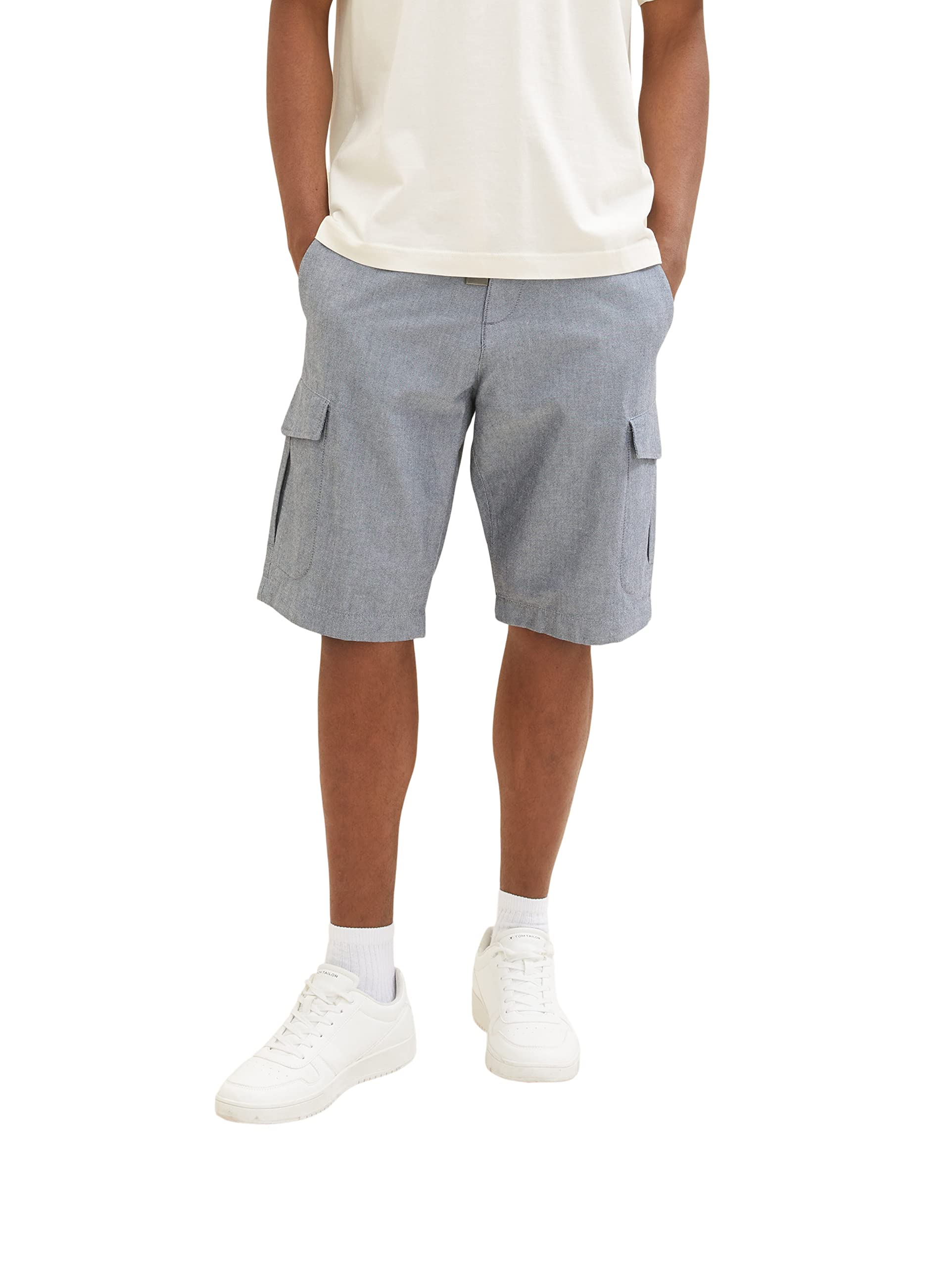 TOM TAILOR Herren Cargo Bermuda Shorts