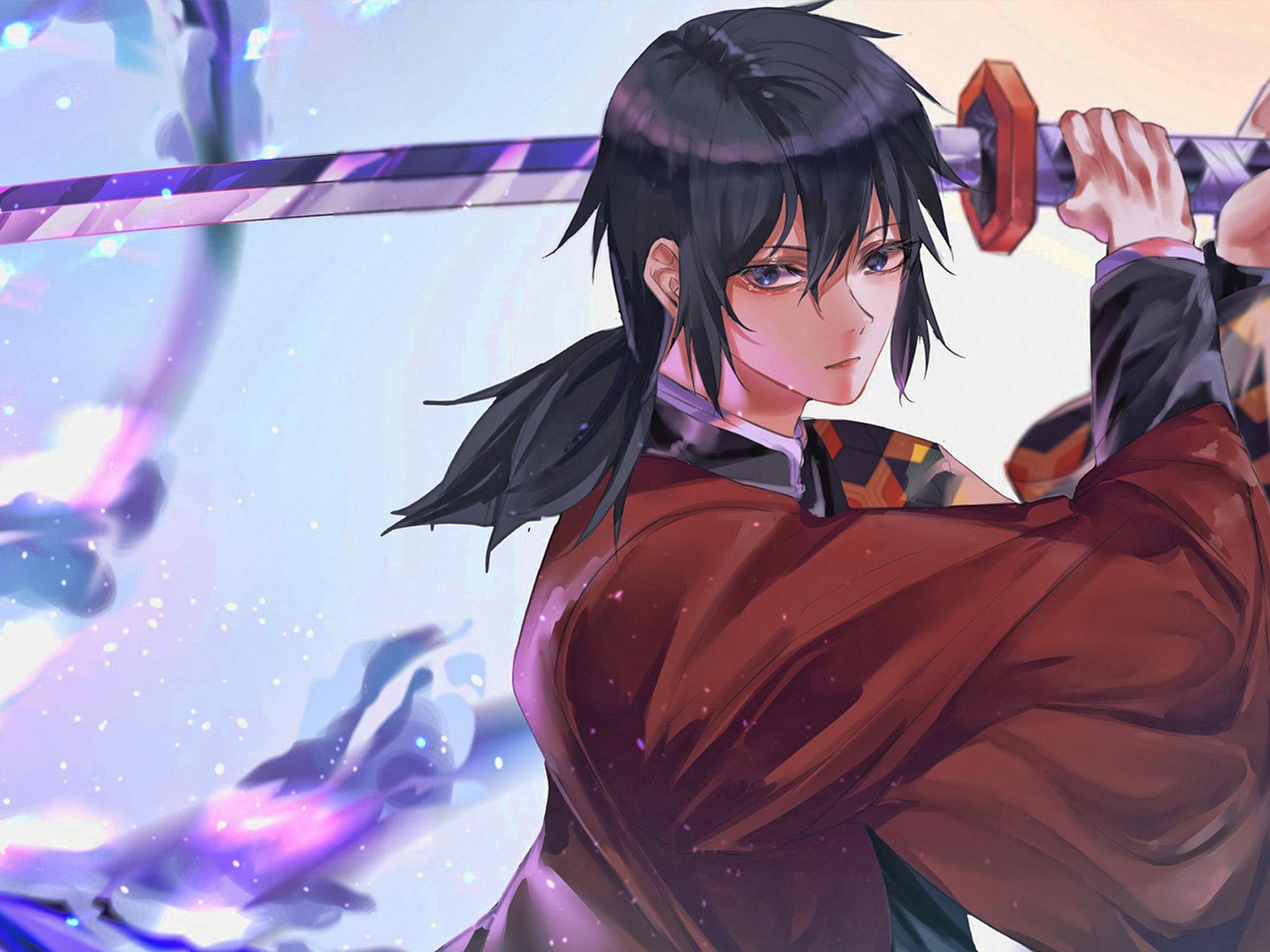 Amazon.co.jp: 富岡義勇 壁紙 壁画 油絵 絵画 アートパネル 鬼滅の刃