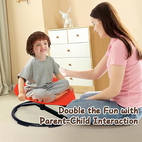 Miniatura 68 de Silla giratoria sensorial para niños con autismo a partir de 3 años, silla giratoria para niños con TDAH, sillas sensoriales para niños autistas,