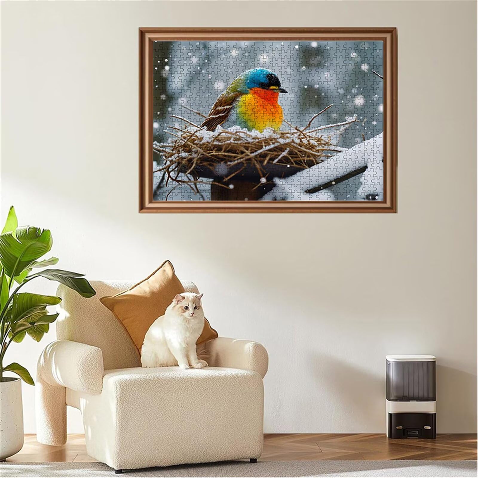 Puzzle 2000 sztuk puzzle ptak zima drewniane układanki, klasyczne dla dorosłych diY gra wyzwanie idealnie pasują między nimi literami z tyłu Wysokiej jakości układanki dla dzieci dorosłych wiek 14 lat