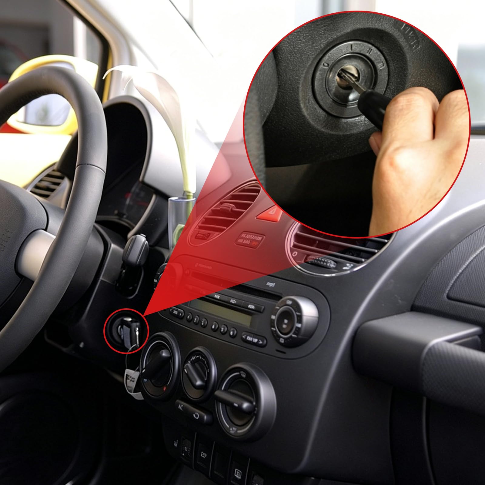 Zündschloss für A4 Golf 4 Jetta Passat Beetle Passat 1999-2010 4B0905851P