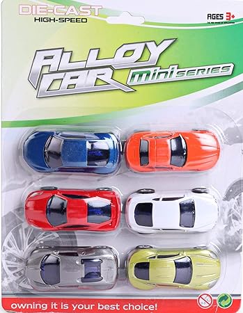 SUPER TOY Need for Speed Die Cast Metal Car of 6