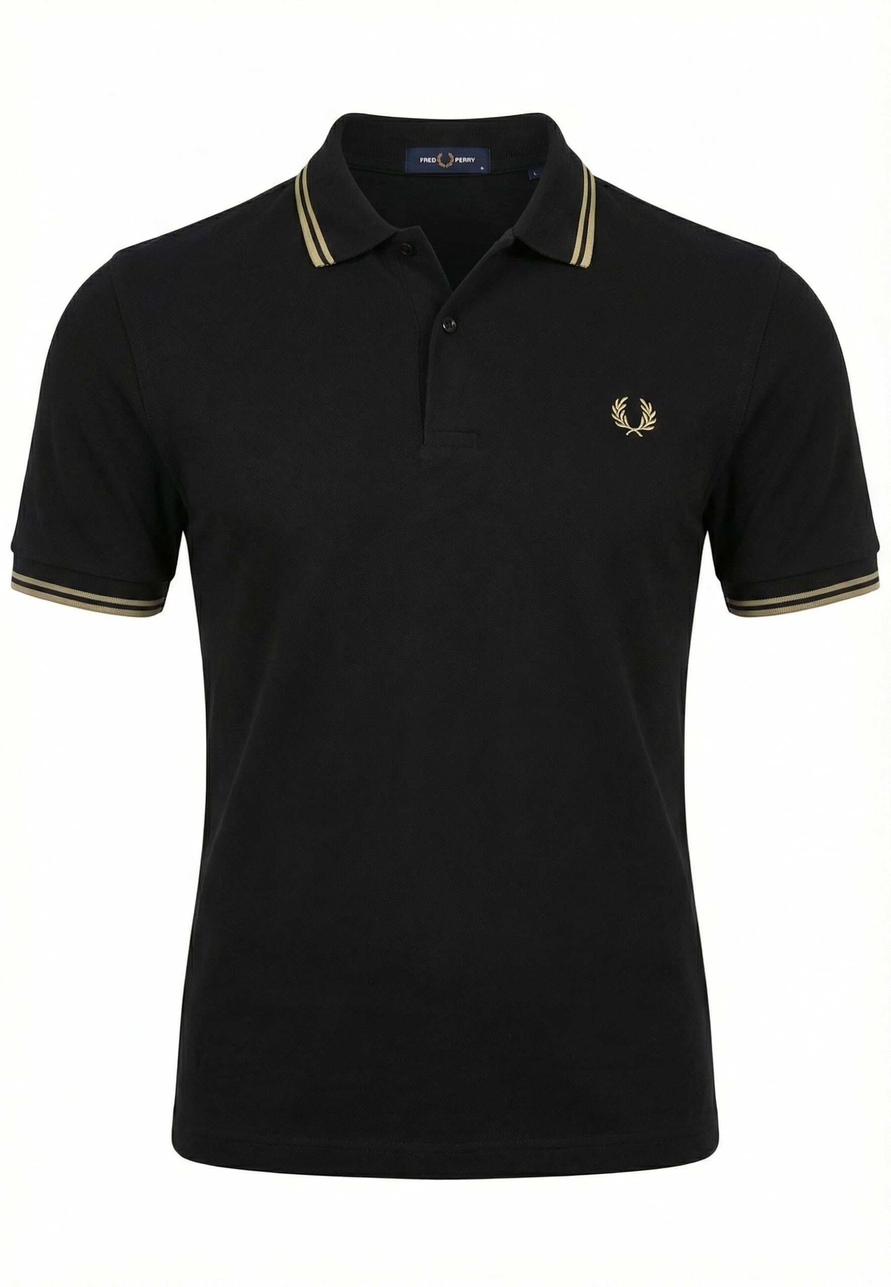 Fred Perry Men's Blue Polo Shirts - Polo Shirts - 2XL - Tops