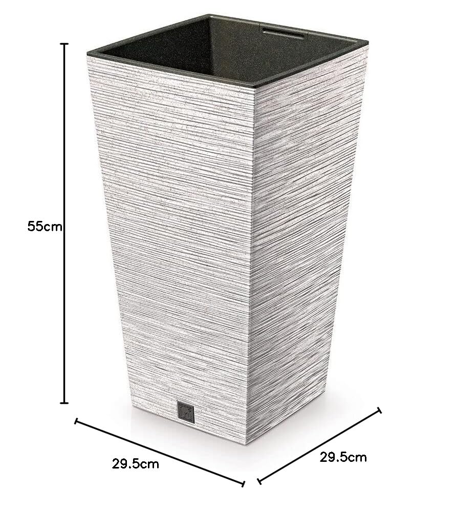 Prosperplast Jardinera Camelia W Marrón, 50,8x18,8x17,3 cm