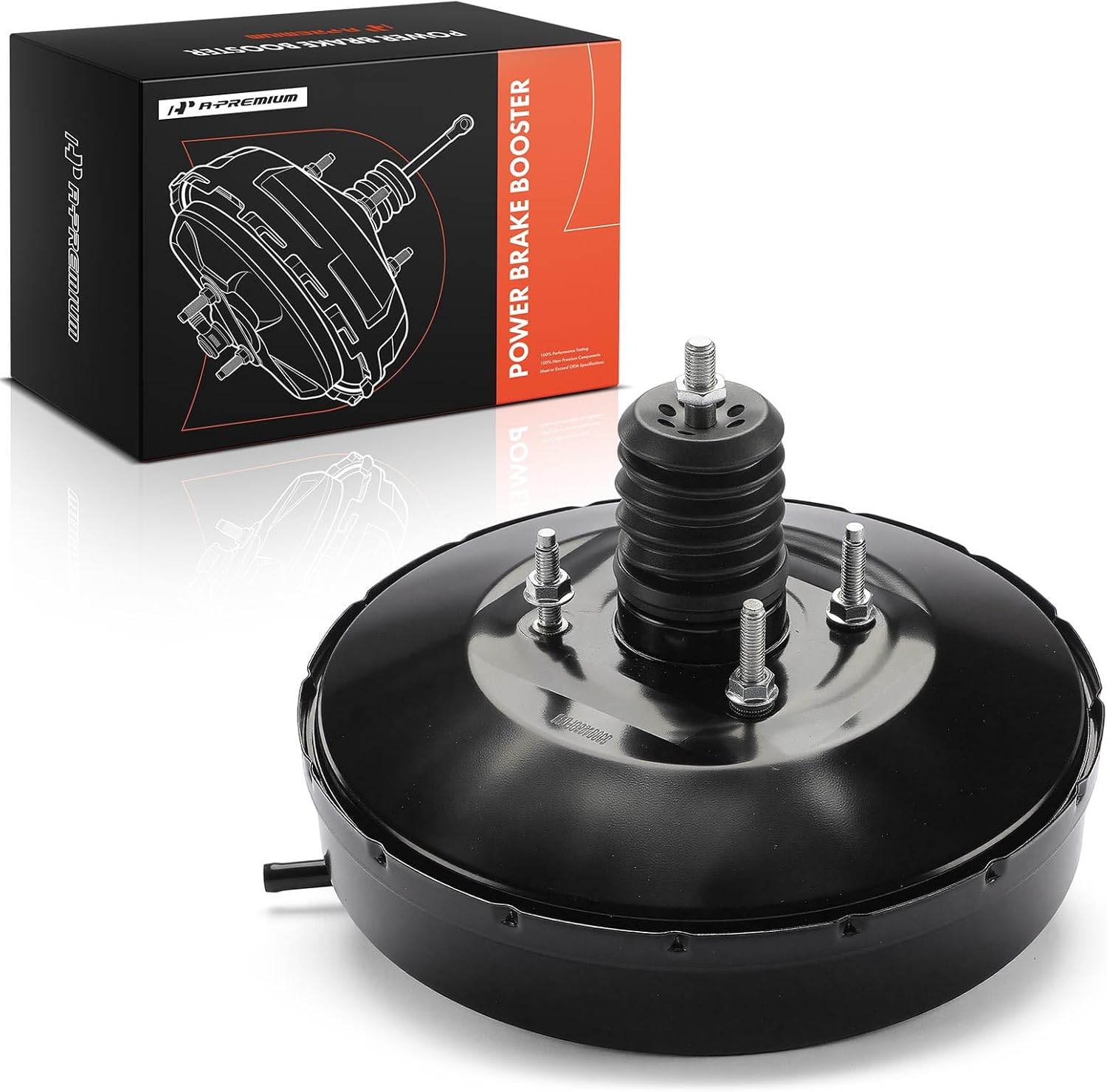 A-Premium Vacuum Power Brake Booster Without Sensor, Without Master Cylinder Compatible with Kia Models - Soul 2014-2019, Soul EV 2015-2016