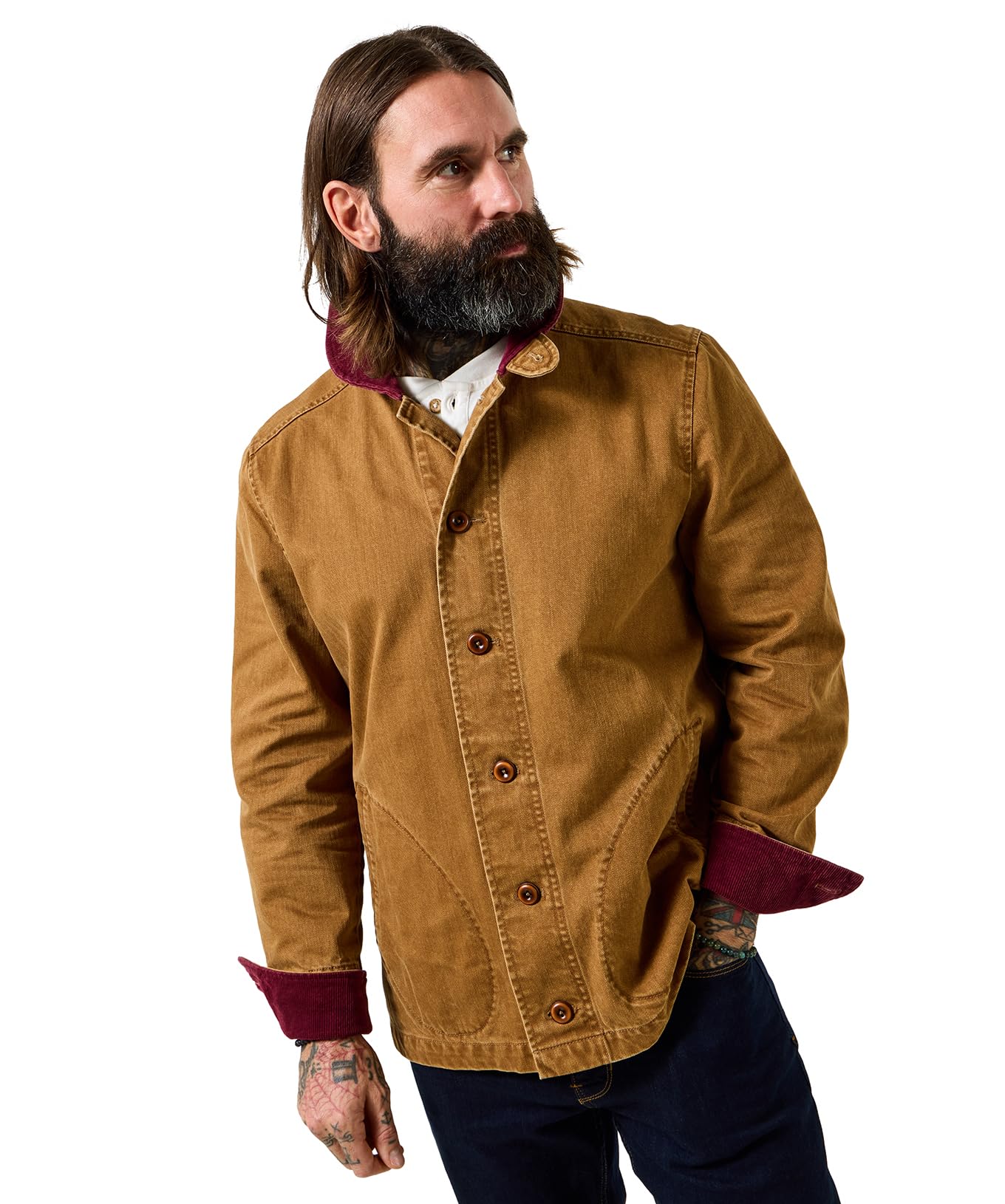Joe Browns Cool And Casual Jacket, Brown, Size M, Men
