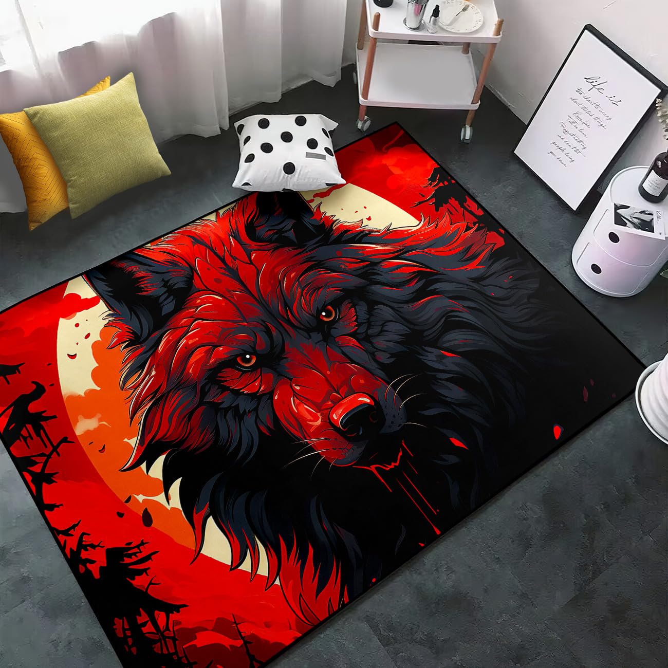 Amazon.com: FSUVSJBGT Wolf Rugs for Boys Kids - 63 Amazon.com: FSUVSJBGT Wolf Rugs for Boys Kids - 63