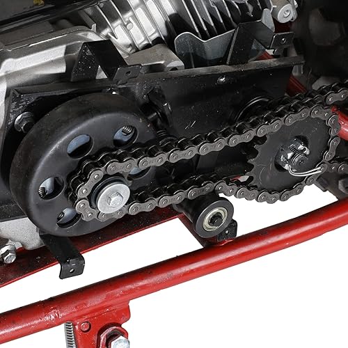 Miniatura 2 de YOXUFA Mini tensor de cadena de bicicleta con rodillo de repuesto de 1-34 pulgadas para Coleman CT200U BT200X CT200U-EX Mini Bike Baja Warrior MB200