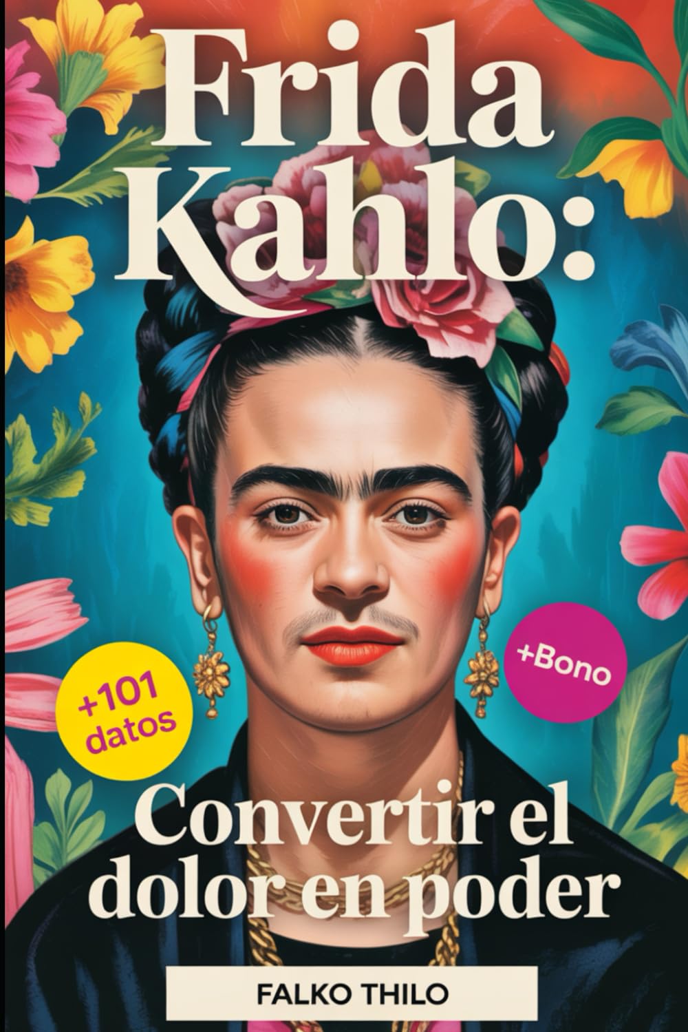 Frida Kahlo: Convertir el dolor en poder: Una historia completa de la icónica pintora mexicana, maestra de autorretratos y leyenda del arte feminista, ... cuestionarios y perspectivas exclusivas