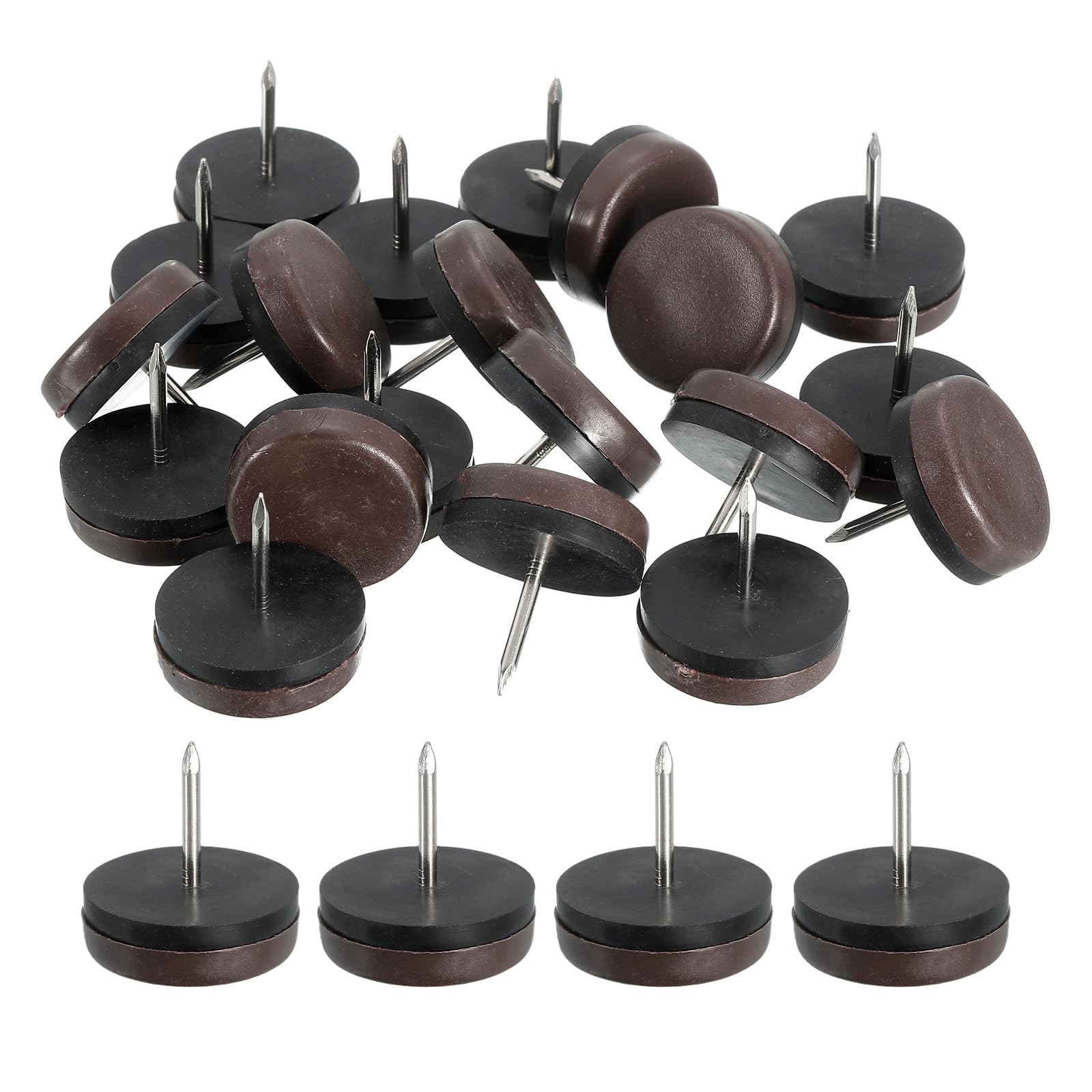 Patins à ongles ronds 30mm pour protéger vos parquets et chaises avec élégance