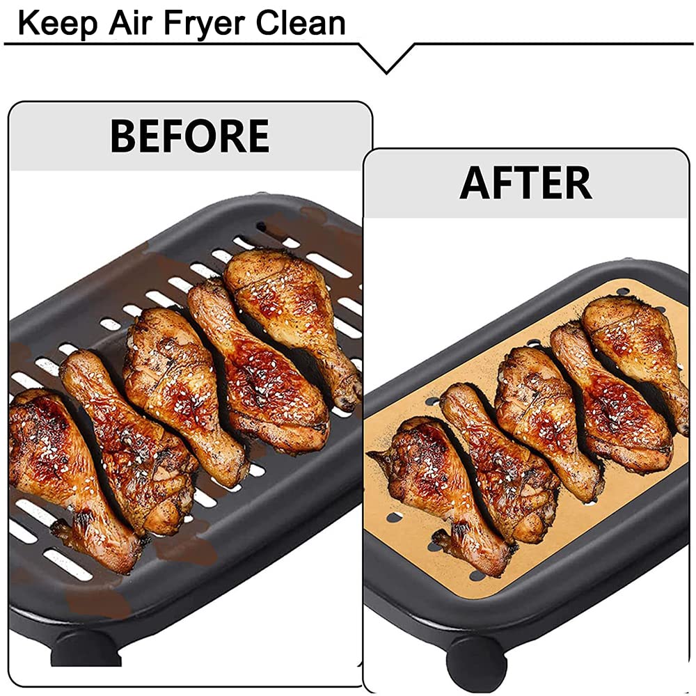 100 stuks - Airfryer bakpapier - luchtfriteuse-papieren bakpapier 100 stuks - Airfryer bakpapier - luchtfriteuse-papieren bakpapier