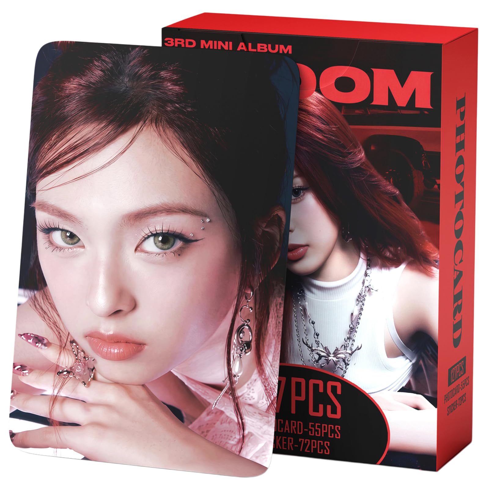 Yuto 127 peças de álbuns choom photocards 55 peças, conjunto de