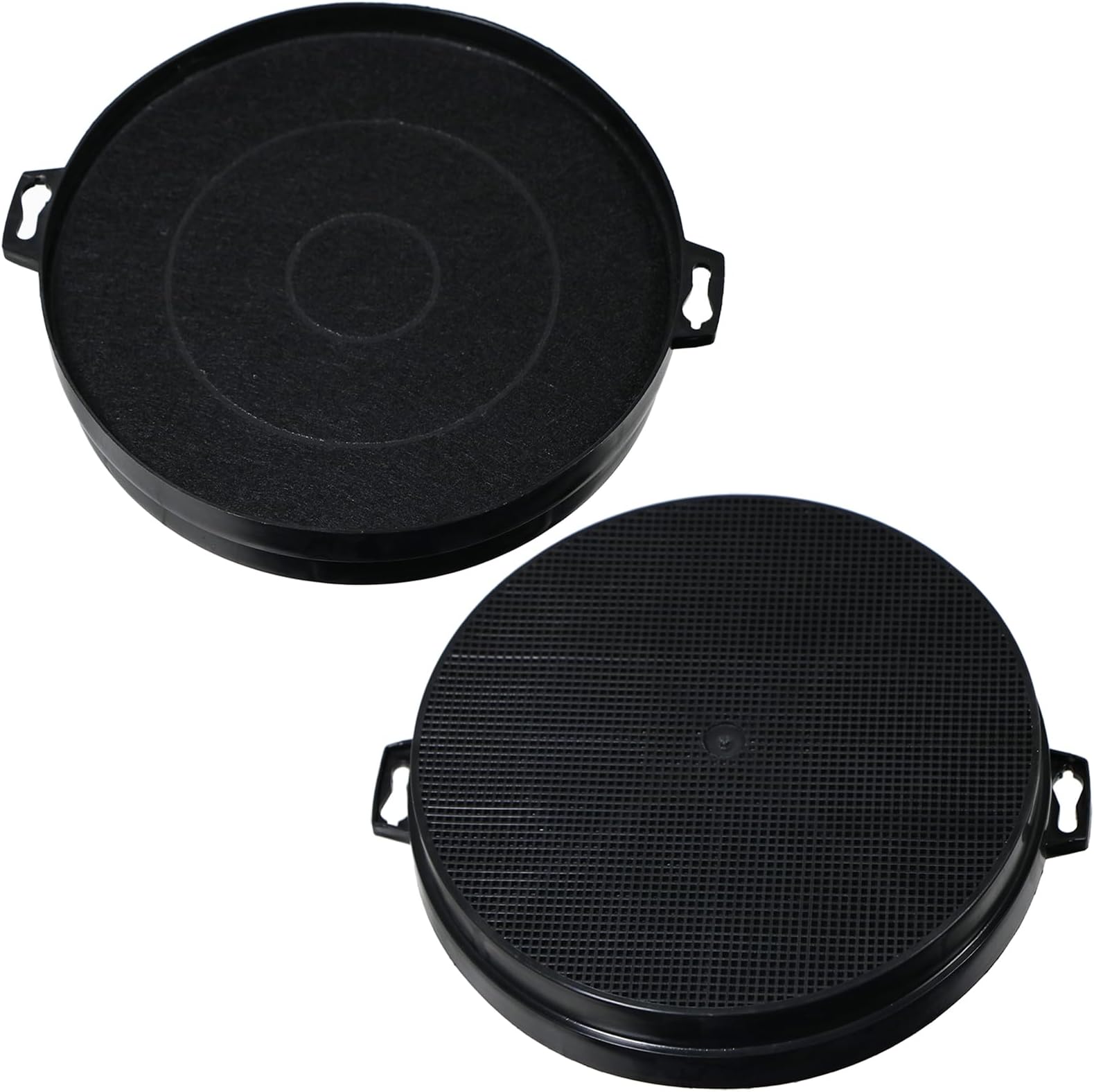SPARES2GO Carbon Charcoal Vent Filter compatible with Lamona Howdens Cooker Extractor Hood (Pack of 2)