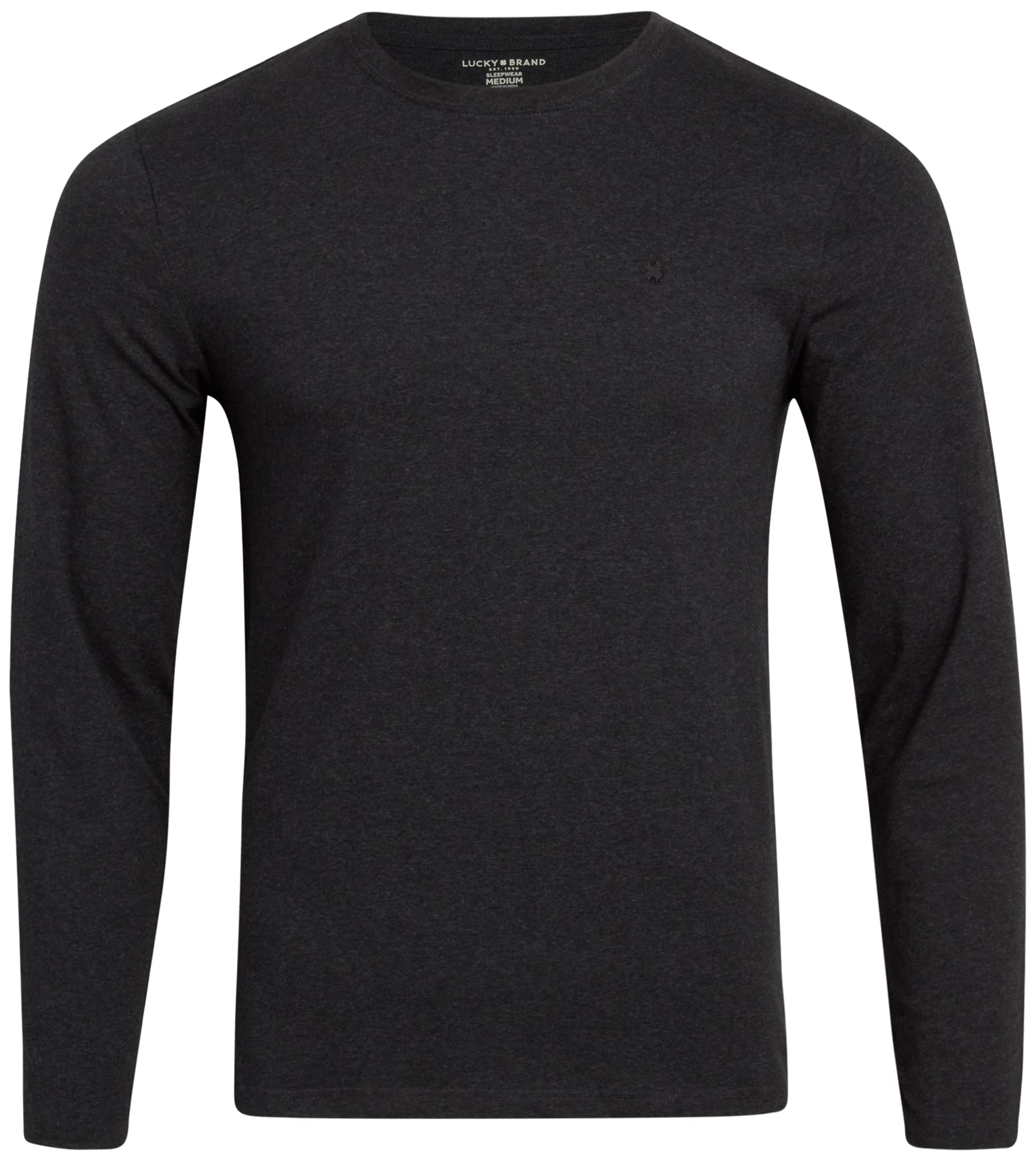 Lucky BrandMens Long Sleeve Tee Shirts -Soft Crewneck Cotton Tees for Men - Lightweight Mens Shirts for Layering (S-XL)