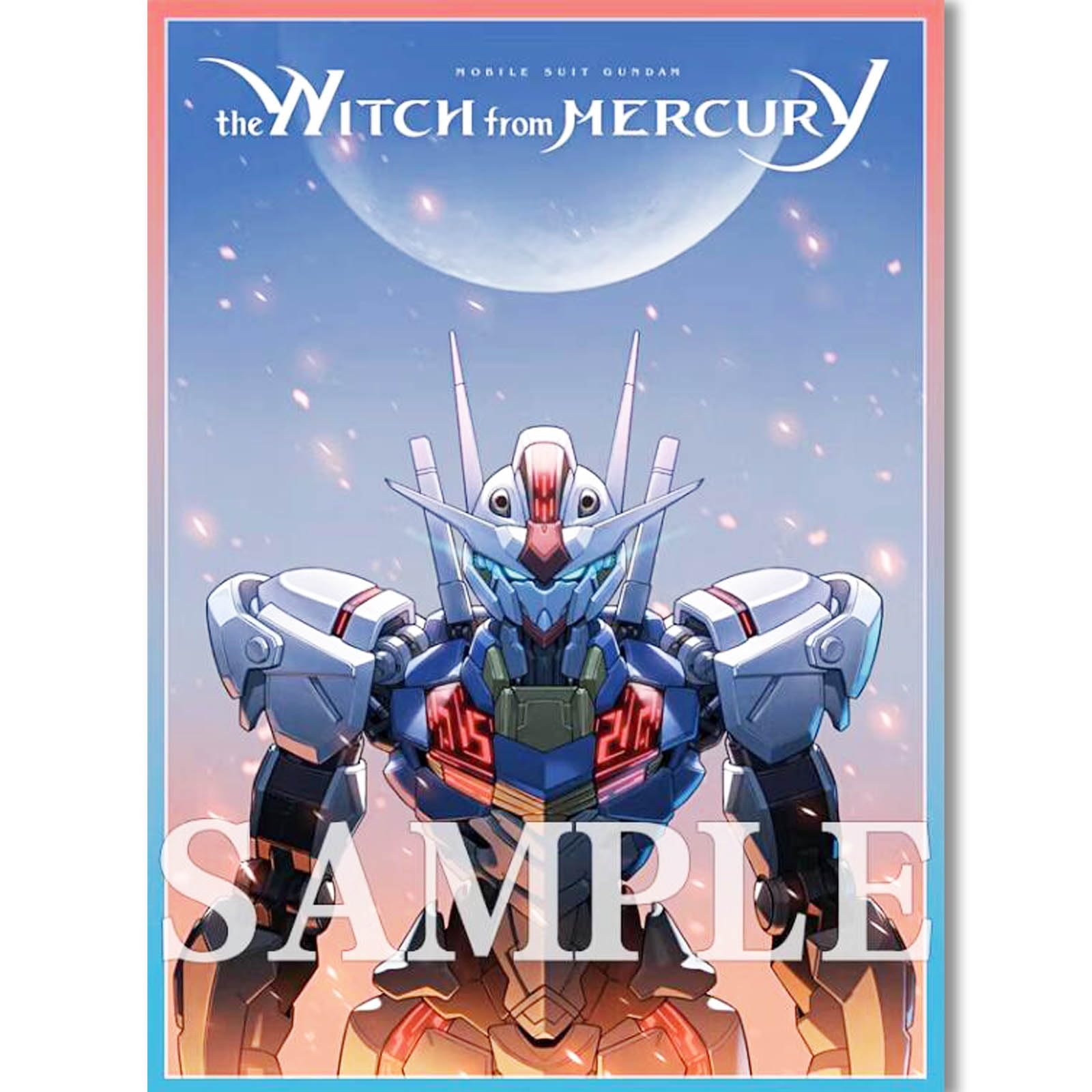 60ct (Gundam Aerial) Holographic Standard Size Cards for MTG/TCG