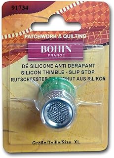 Bohin Silicone Thimbles XL Blister, 2 x 5 x 5 cm, Multi-Colour