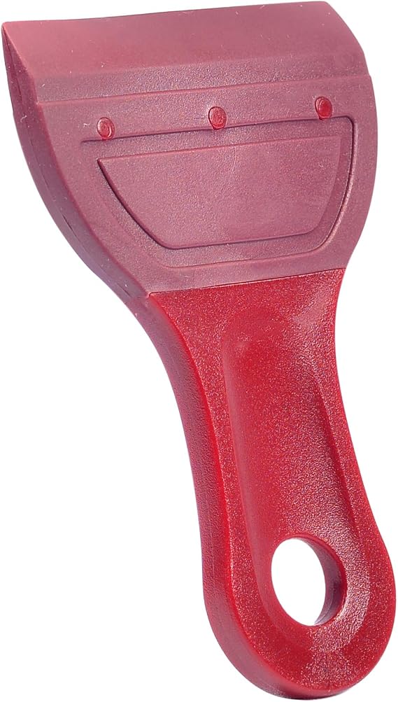 Extra Small Squeegee Soft Rubber Blade 2 Inch Mini Size for Screen Printing, Chalk Paste or Ink, Self-Adhesive Vinyl, Desktop Screen Cleaning, Pack of 2