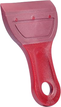 Extra Small Squeegee Soft Rubber Blade 2 Inch Mini Size for Screen Printing, Chalk Paste or Ink, Self-Adhesive Vinyl, Desktop Screen Cleaning, Pack of 2