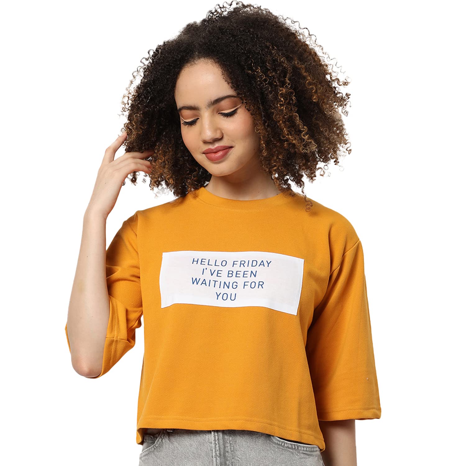 pinacolada Women Printed Sweatshirt Regular Fit for Casual Wear | Full Sleeves | Cotton | Latest Stylish Sweatshirt Crafted with Comfort Fit and High Performance for Everyday Wear-picture-39