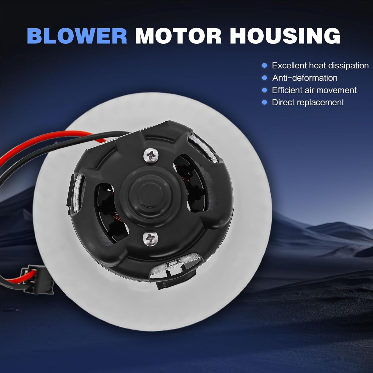 700294 HVAC Blower Motor Assembly with Fan Cage Replacement for 2011 2012 2013 2014 2015 2016 BMW 528i 535i 550i 640i 650i 740i 750i 740Li 750Li Replace# 64119242607