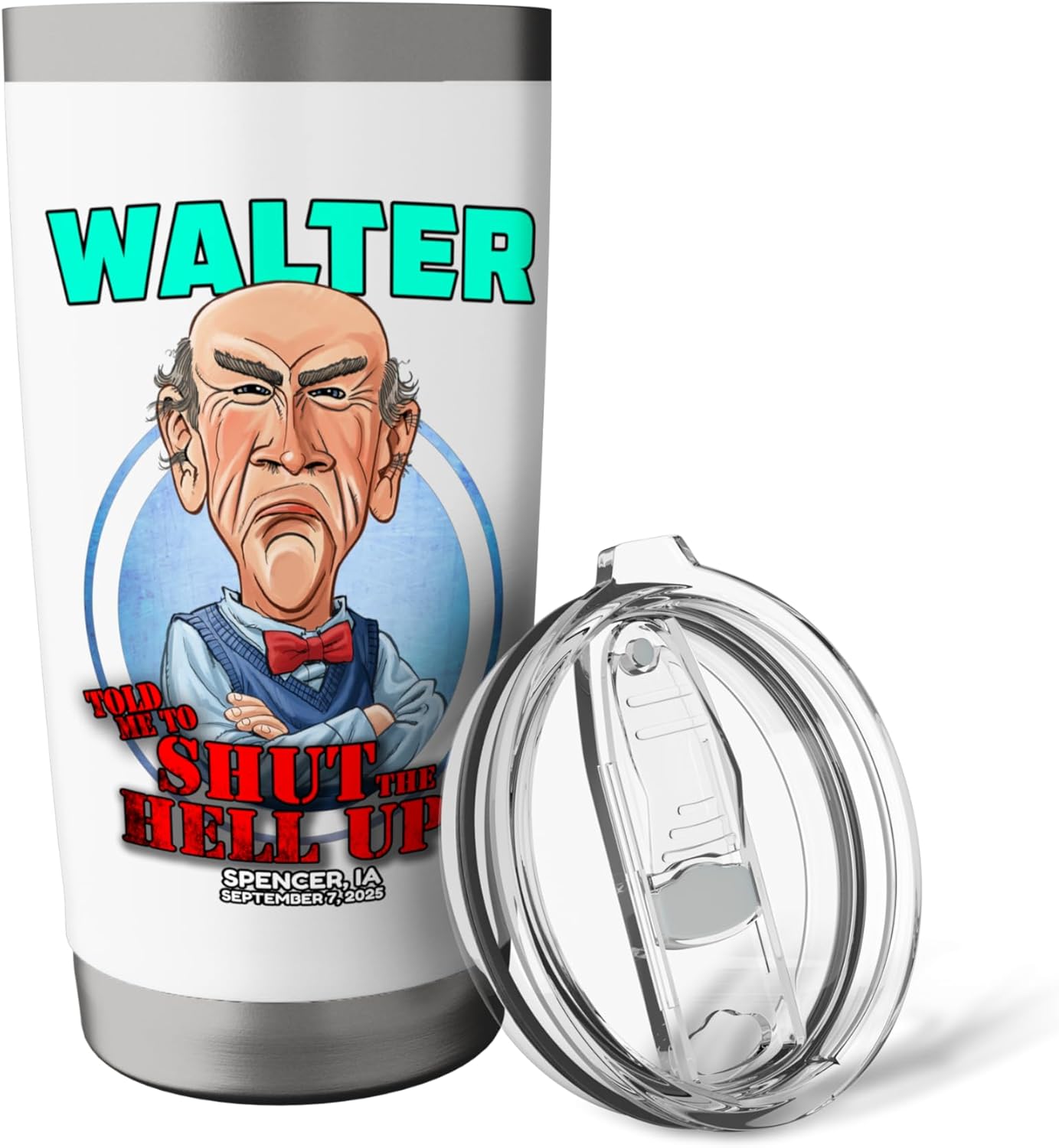 Walter Spencer, IA (2025) Stainless Steel Insulated Tumbler - Image 5