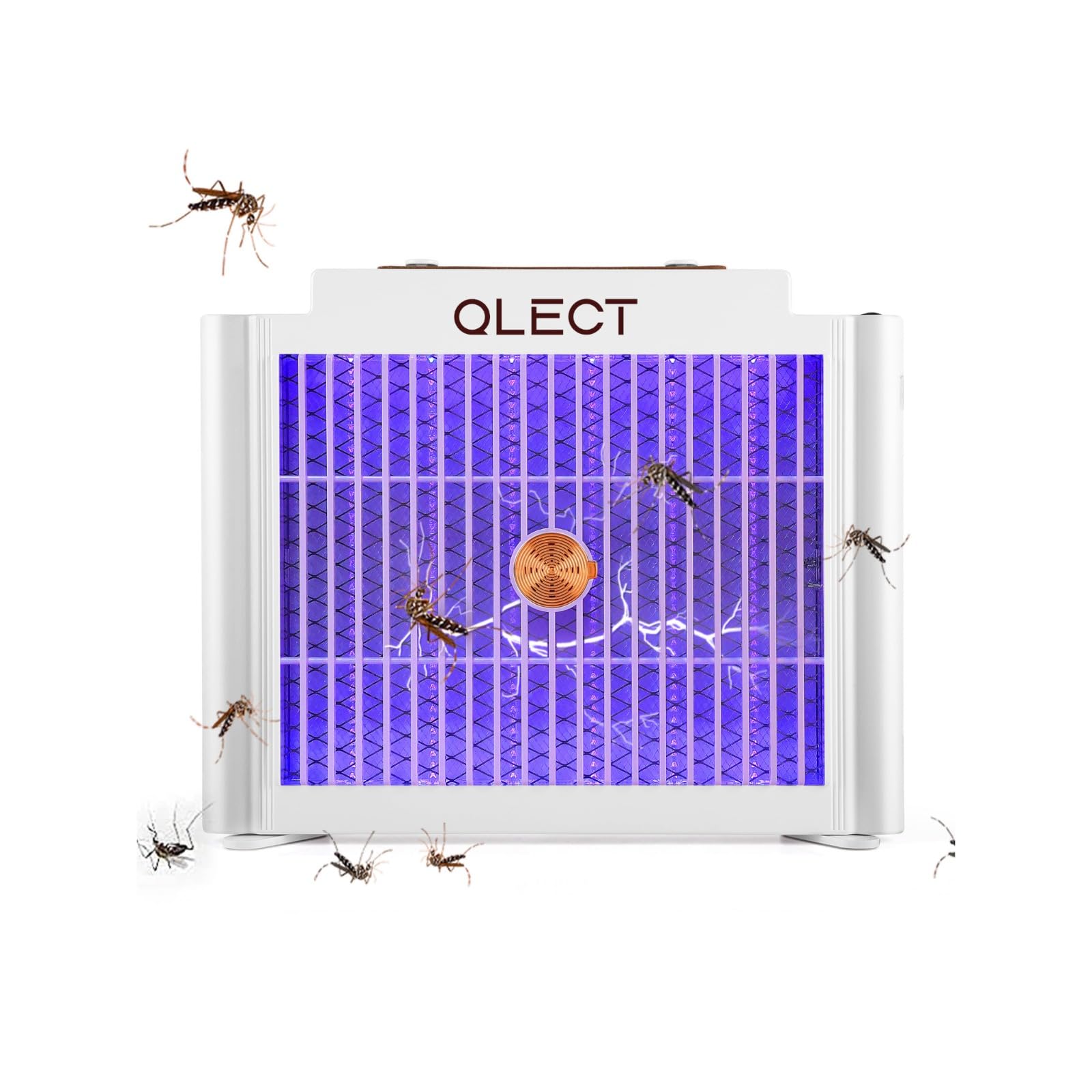 Qlect Mosquito Killer Lamp with Rechargeable Battery - USB Bug Zapper Mosquito Repellent Machine with UV Light | Hanging Mosquito Killer Machine for Pest Control - Indoor Outdoor Home Office Travel (B0D8ZG7MST) Amazon Price History, Amazon Price Tracker