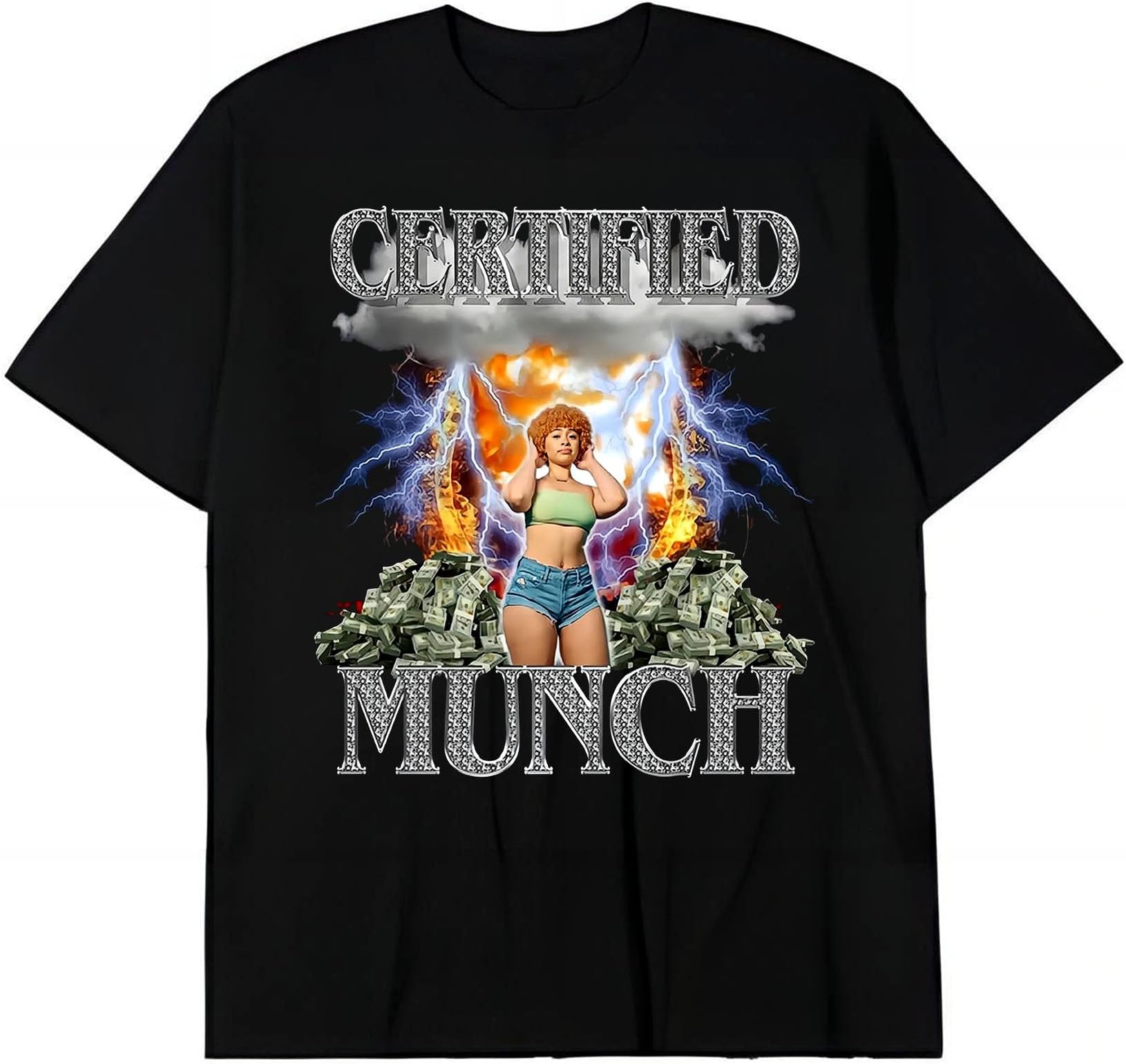 BATTLELANDRapper T-Shirts Teen Mens Tshirts Funny Tee Classic Short Sleeve Crewneck Shirt Cotton Tops Unisex