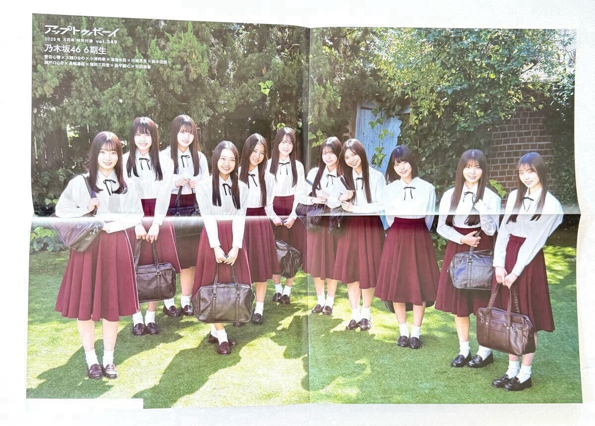 Amazon.co.jp: 乃木坂46 6期生両面ポスター アップトゥボーイ